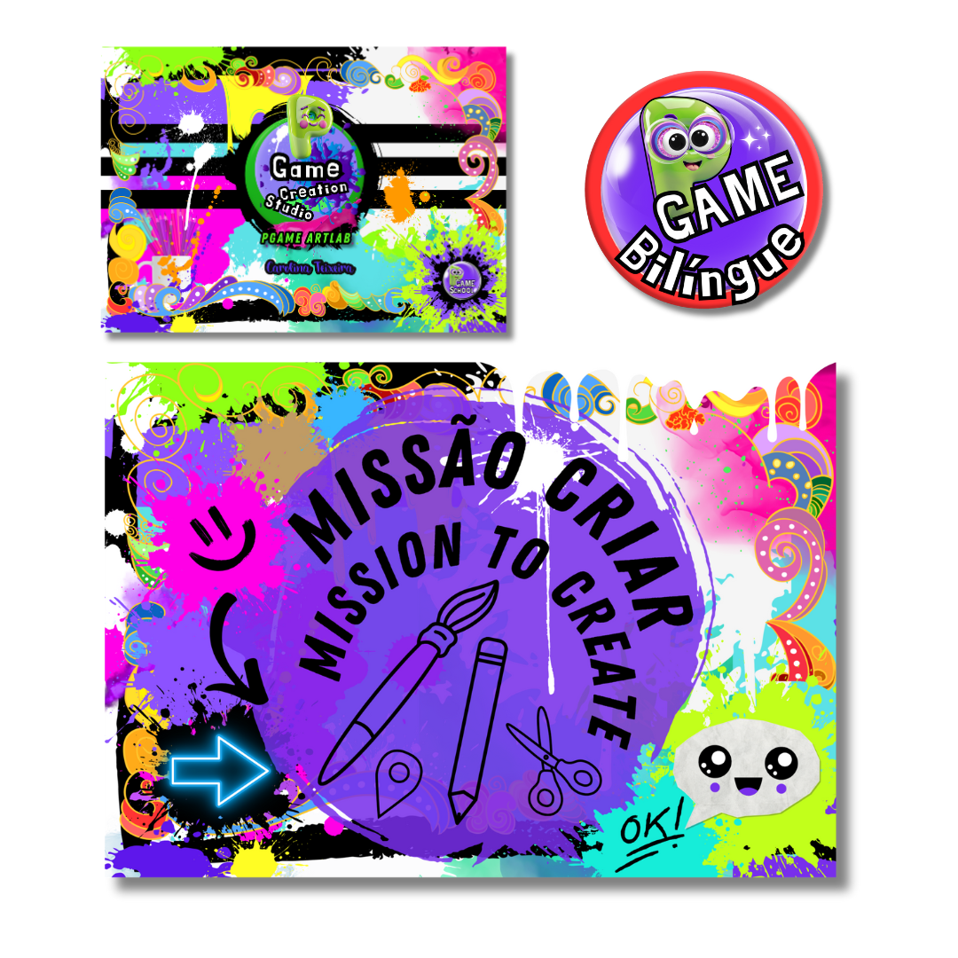 Kit PGame Estúdio de Criações com curso de desenho