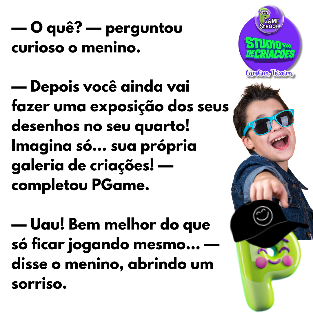Kit PGame Estúdio de Criações com curso de desenho