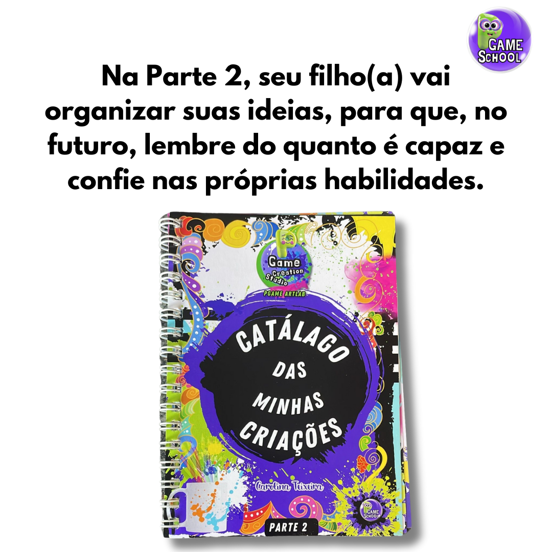 Kit PGame Estúdio de Criações com curso de desenho