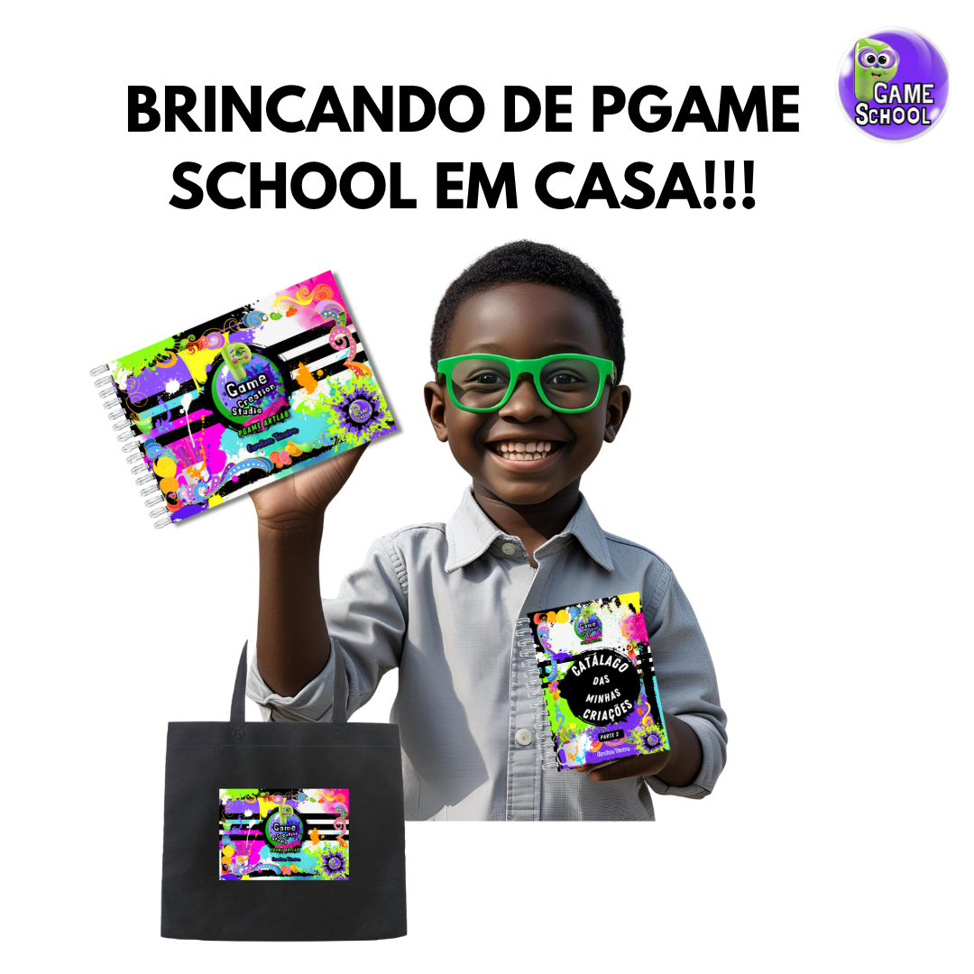 Kit PGame Estúdio de Criações com curso de desenho